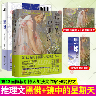 2册 黑佛 殊能将之打破常规的全新力作剪刀男美浓牛名侦探石动戏作系列 镜中的星期天 推理故事科幻恐怖悬疑小说 犯罪心理