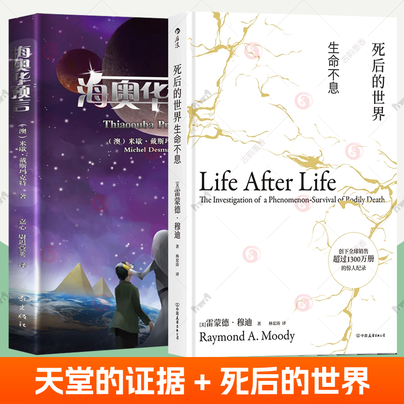 死后的世界+海奥华预言中文版正版原版全2册生命奥义命运地球人的外星游记心理疏导安抚治疗自我修励志心灵读物心理学人生哲学书籍
