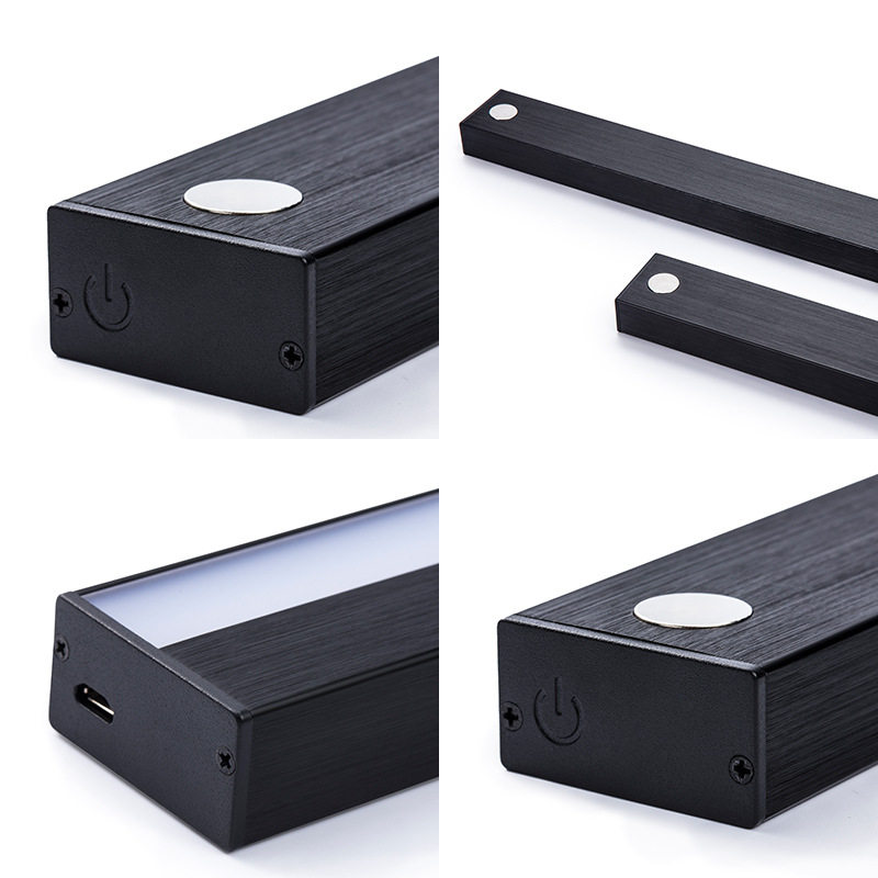 充电酷毙灯创意磁铁吸附台灯学生宿舍学习护眼橱柜地中海的心666