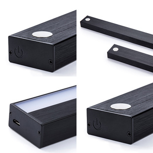 充电酷毙灯创意磁铁吸附台灯学生宿舍学习护眼橱柜地中海的心666