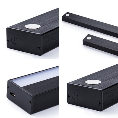 充电酷毙灯创意磁铁吸附台灯学生宿舍学习护眼橱柜地中海的心666