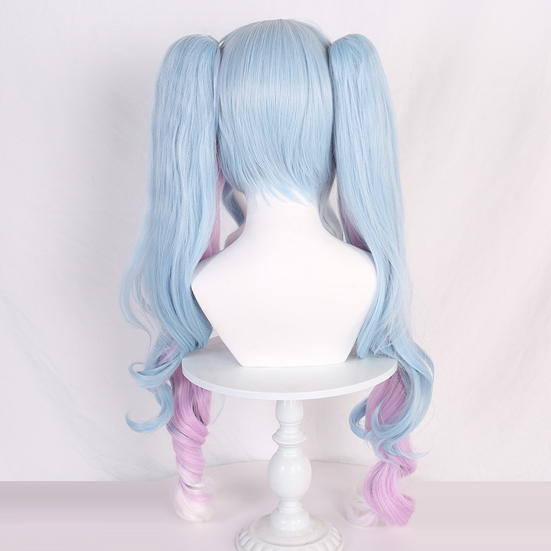 【豆蔻】SLEEP VOCALOID 2023雪初音 冬丽miku 初音未来cos假发