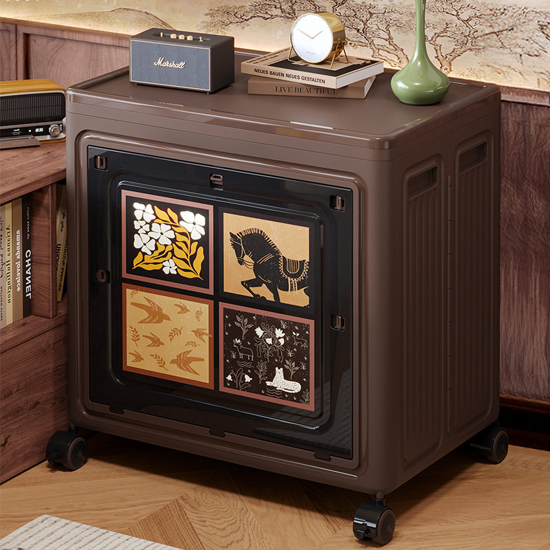 衣服中古风收纳箱大容量翻盖整理箱折叠储物箱玩具零食复古收纳筐,收纳整理,吸尘器收纳架/盒/袋,淘宝优惠券,粉丝福利购,淘宝优惠卷