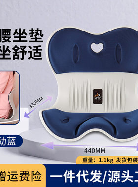儿童靠背坐垫矫正器护腰久坐坐姿家用美臀椅垫防驼背椅子座椅
