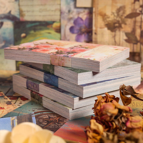 可撕手账造景装饰打底纸素材纸