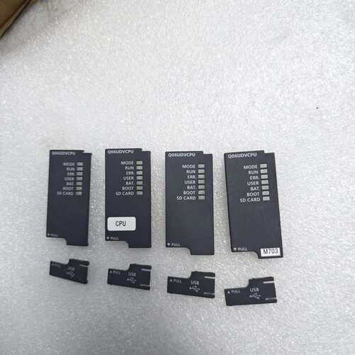 三菱Q06UDVCPU模块盖板+USB盖板一套--议价商品