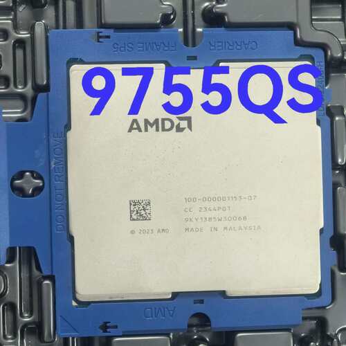 AMD EPYC 9755 QS ES服务器CPU--议价商品