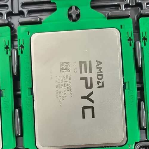 AMD EPYC 7532正式版，拆机成色--议价商品