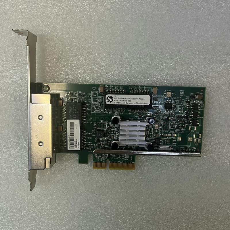 原装HP/惠普 NC331T 4口千兆网卡PCIE网卡649--议价商品