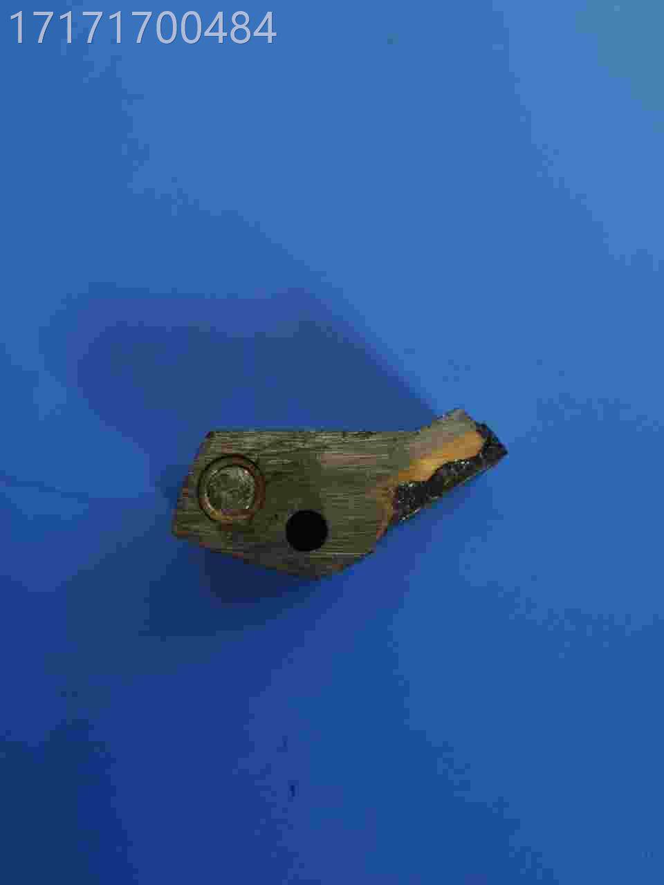 看 纸械箱机配件半自动裱纸机面贴机配件挡规合金挡舌块头