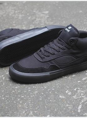 特价黑武士OPUS中帮滑板鞋透气耐磨减震防滑BMX男板鞋sk8运动DC鞋