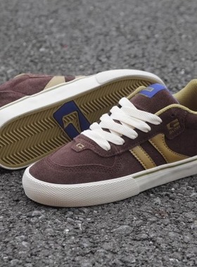 GLOBE滑板鞋麂皮鞋面减震耐磨舒适PRO款男士同款bmx板鞋ENCORE 2