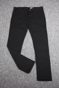 码 滑板街舞男裤 包邮 纯黑色DC滑板裤 直筒宽松