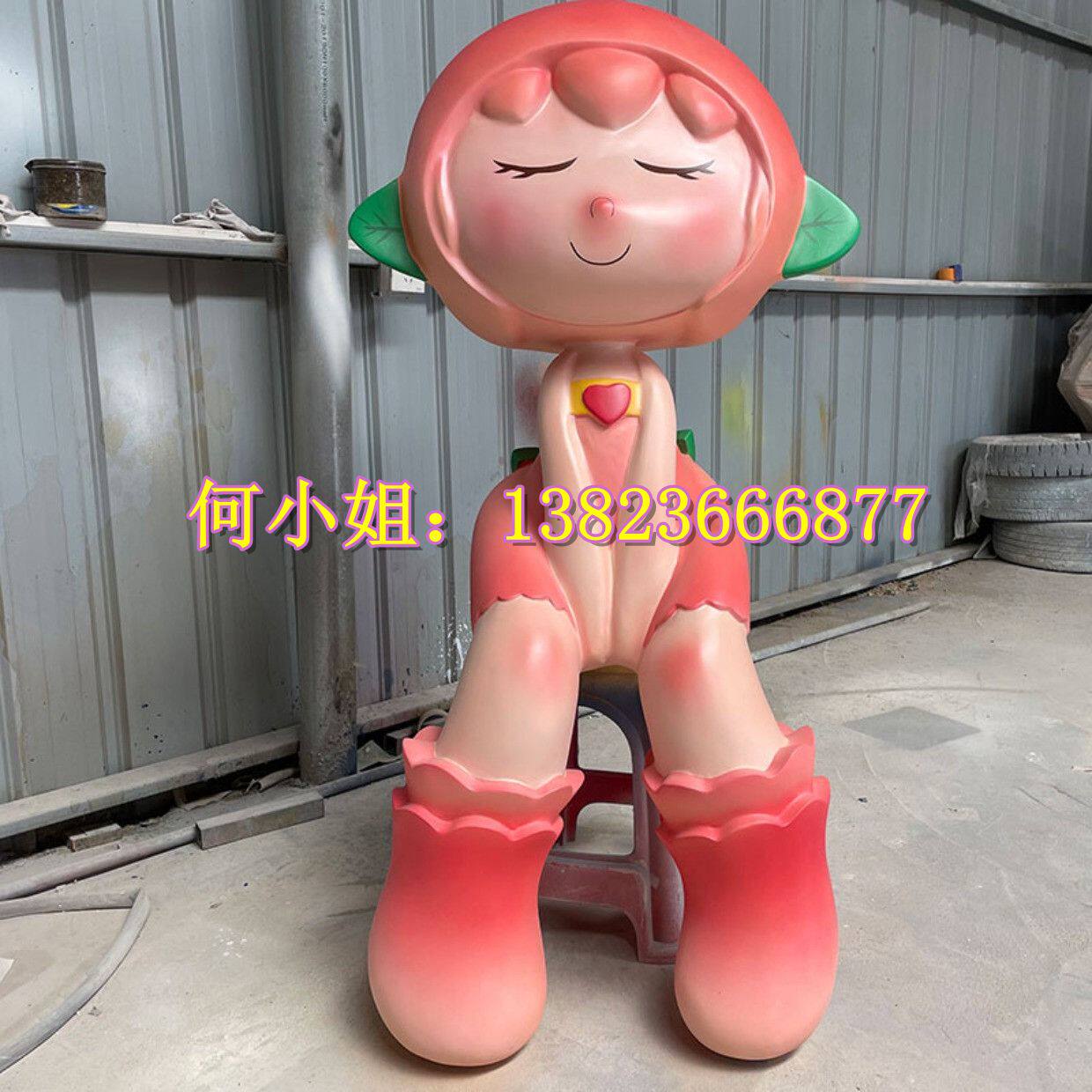 古代唐代玻璃钢卡通公仔雕塑唐装古装人物娃娃人偶物影视道具模型