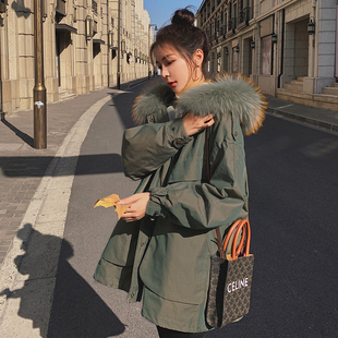 加绒加厚工装 派克韩版 小个子棉袄设计感2023新款 时尚 棉衣 轻奢短款