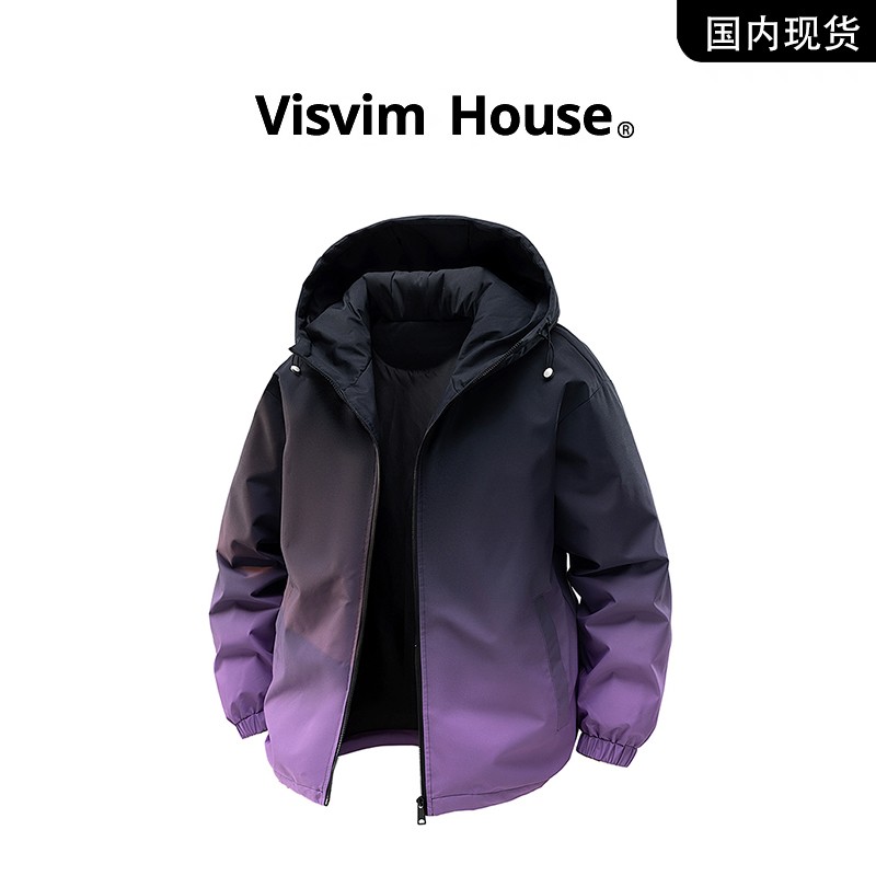 品牌现货撤柜】VISVIM WINGS冬季新款渐变90绒防风羽绒服外套男