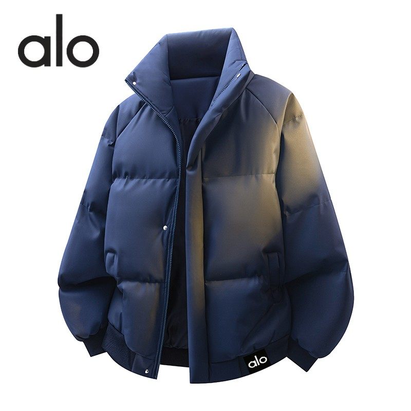 官方奥特莱斯】品牌折扣秋冬pu皮棉服男防寒潮牌宽松面包服棉衣