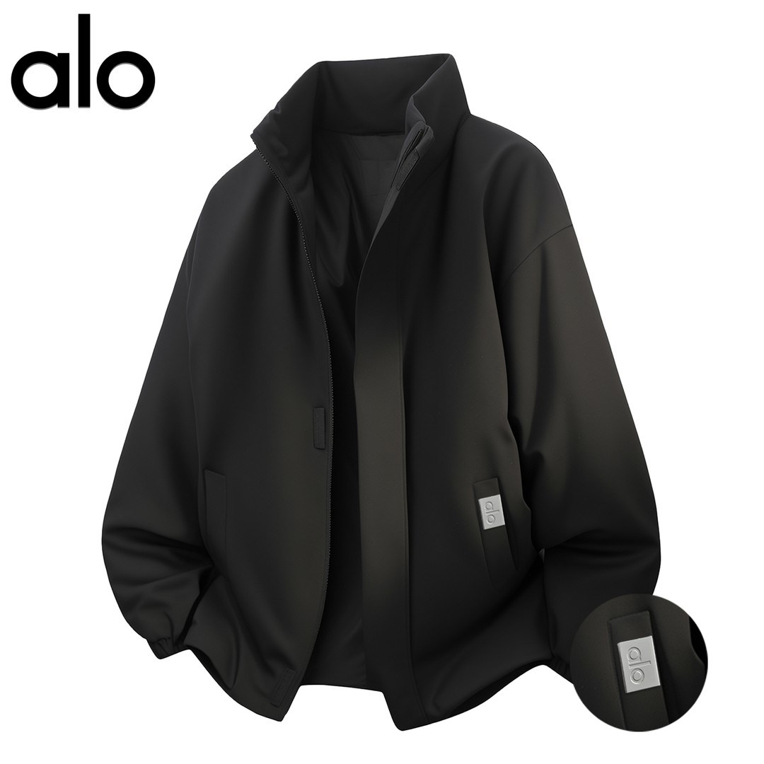 官方奥特莱斯】美式潮牌立领棉服款冬季情侣宽松大码棉衣保暖外套