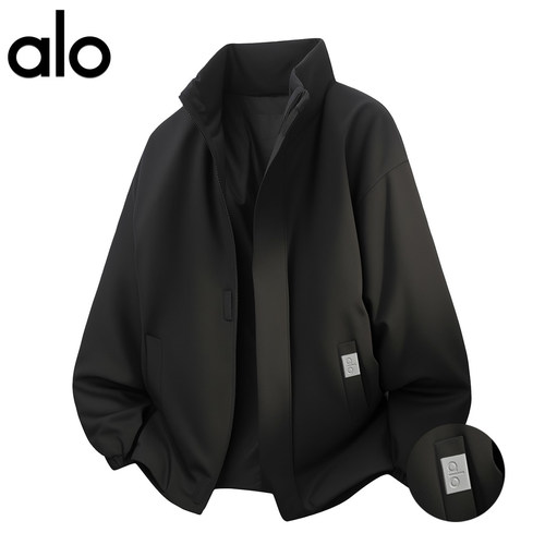 官方奥特莱斯】美式潮牌立领棉服款冬季情侣宽松大码棉衣保暖外套