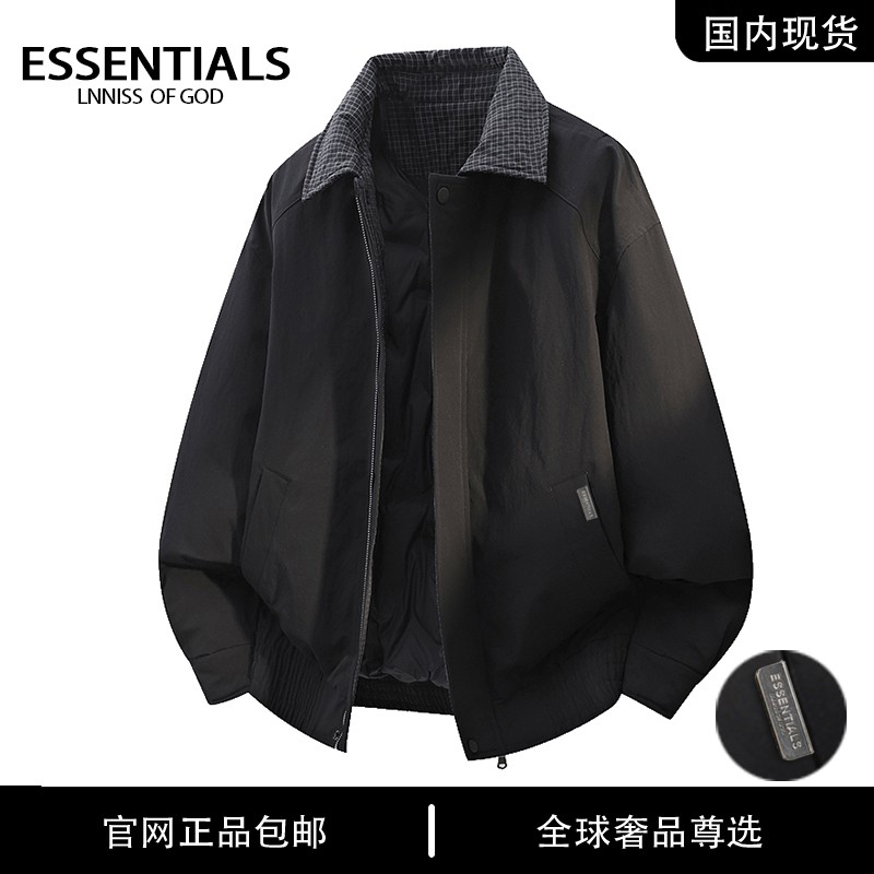 ESSENTIALS LNNISS  美式冬季老钱风男士90鸭绒百搭羽绒服外套男