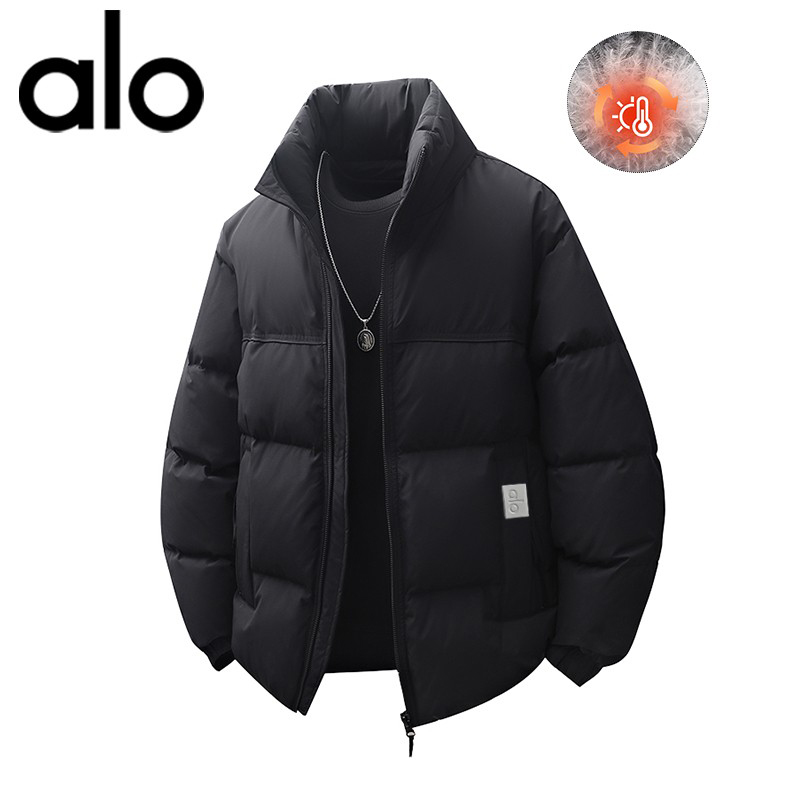 官方奥特莱斯】品牌折扣 美式新款立领简约风90鸭绒百搭羽绒服男