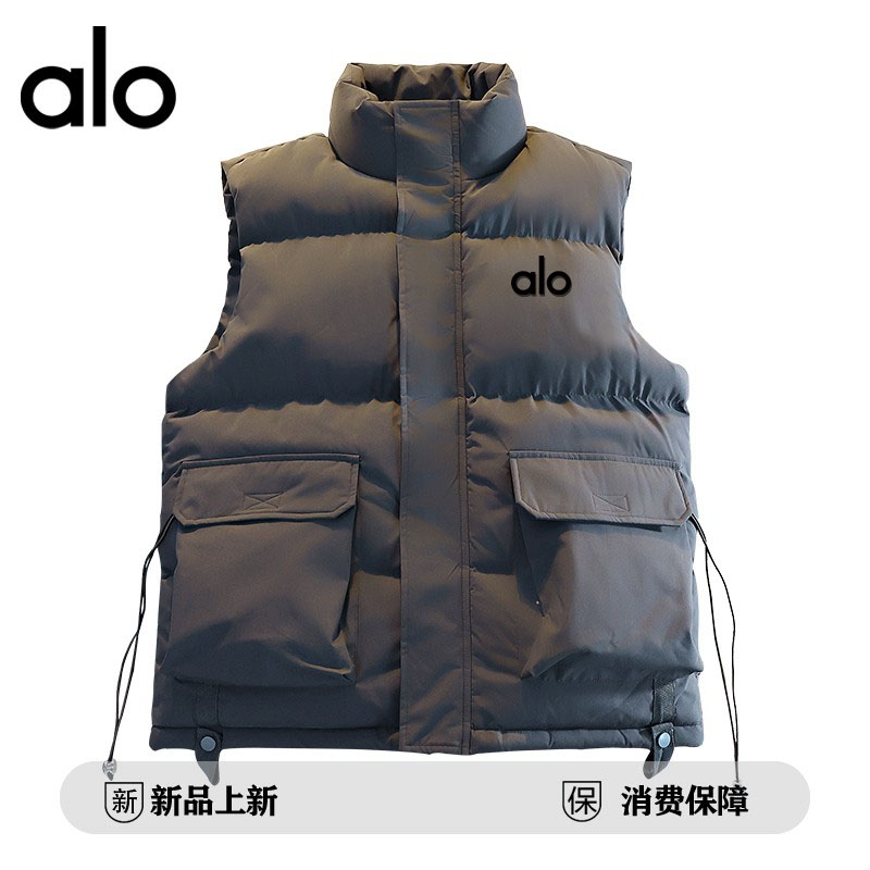 官方奥特莱斯】品牌折扣 新款立领马甲男冬季宽松加厚坎肩外套