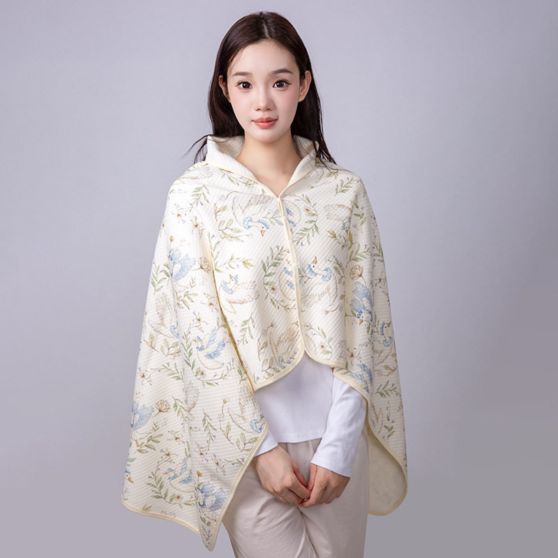 月子披肩秋冬季孕妇产后护肩11月份防风保暖哺乳喂奶斗篷产妇披风