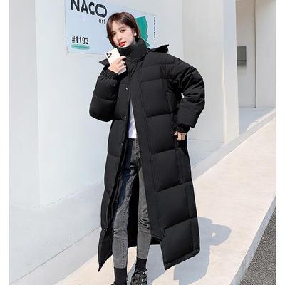 MM明摩女装长款羽绒服男女超长款过膝加厚冬季2025年新款情侣中戏