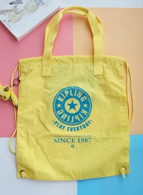 Kipling经典NEW HIPHURRAY K11298抽绳包购物袋单肩包运动健身包