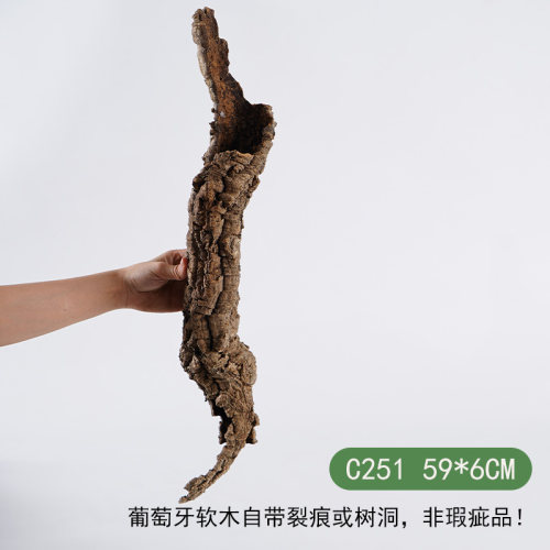 【青氧】天然葡萄牙软木雨林缸原生造景爬宠攀爬躲避屋孤品-C251