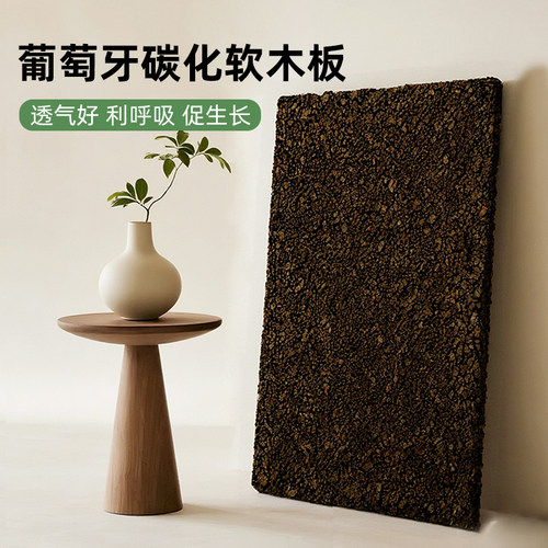 【青氧】碳化软木块雨林缸造景材料DIY神器背景板热植植物易攀附