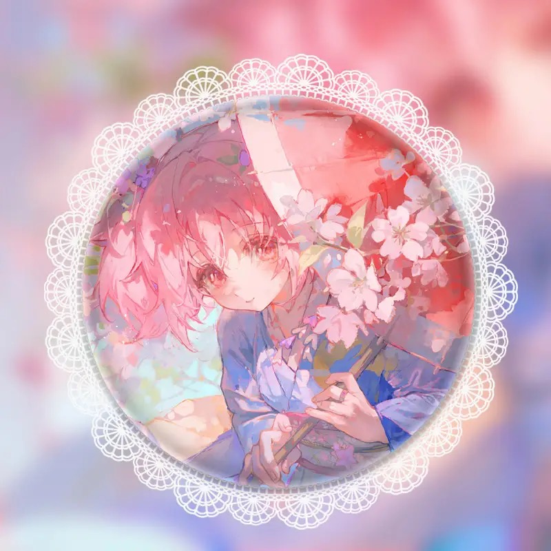 魔法少女小圆徽章鹿目圆佐仓杏子晓美焰美树沙耶香巴麻美胸针吧唧