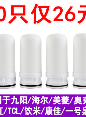 通用滤芯去水垢除氯气TCL饮米/康佳水龙头净水器陶瓷家用厨房过滤