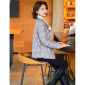 2024年新款 宽松羽绒服女 韩版 保暖白鸭绒冬季 外套女小个子气质时尚