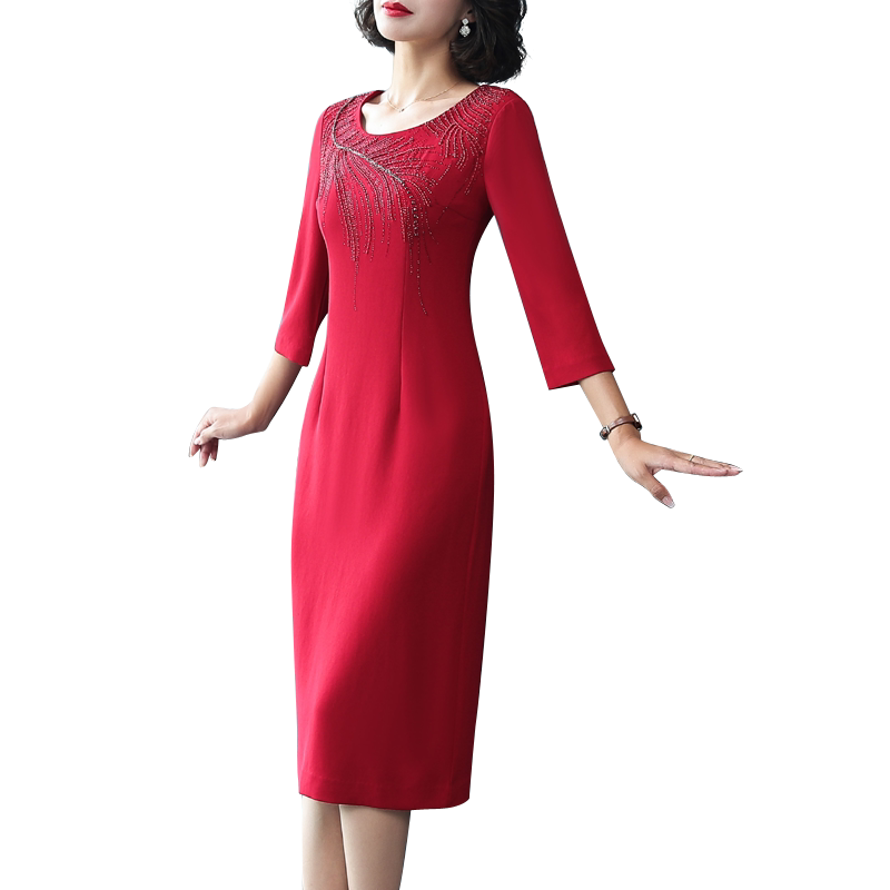 迪芬·璐嘉喜婆婆婚宴礼服