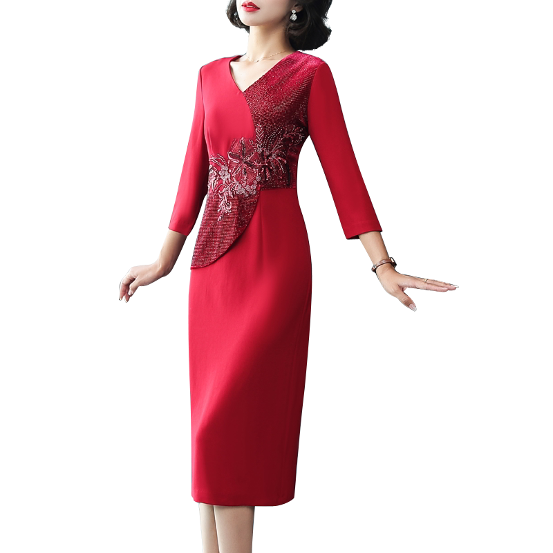 迪芬·璐嘉喜婆婆婚宴礼服