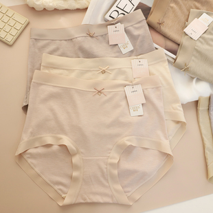 秋冬磨毛莫代尔舒适度高弹力无痕高腰大码包臀桑蚕丝妈妈女士内裤