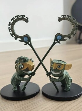 哪吒周边守护结界兽摆件哪吒闹海桌面立牌创意摆件礼物摆件车载
