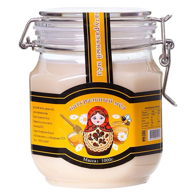 俄罗斯进口天蜂蜜椴树蜜结晶蜜雪蜜纯正然无添加500g1000g装正品