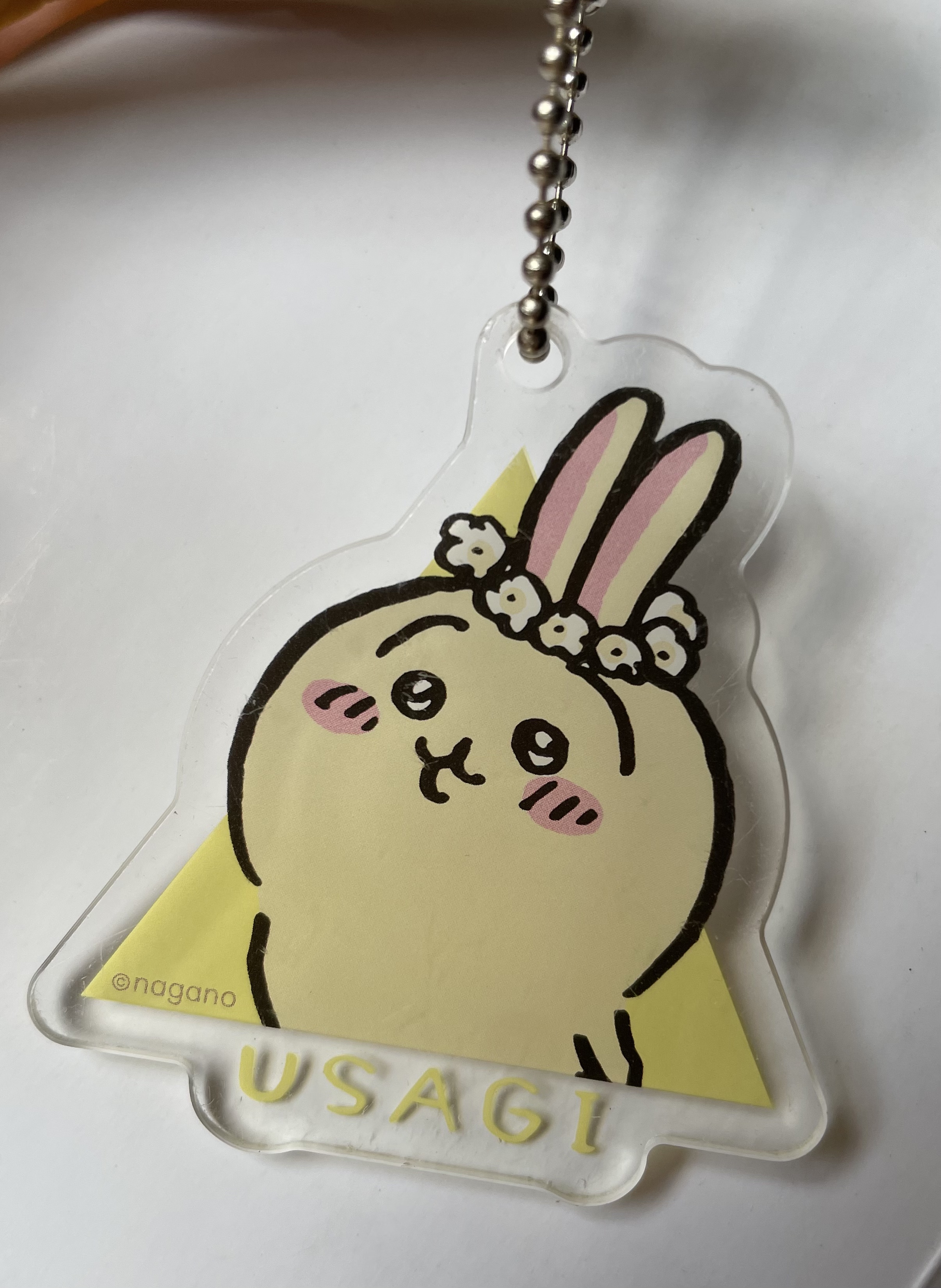 日单Usagi乌萨奇亚克力挂件划痕瑕疵款钥匙扣挂件黄色兔子