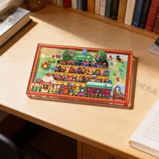 星露谷周边stardewvalley全家福亚克力浮雕冰箱贴强磁立体送礼1枚