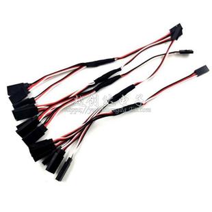 15CM长 Y线 模型车船模航模 一拖四 150mm 一分三 舵机延长线杜邦