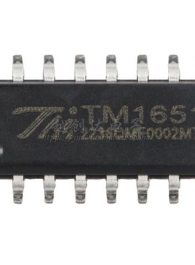 全新原装TM1651 SOP-16 带键盘扫描接口的LED驱动控制IC