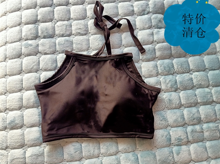 泳衣女 韩国温泉分体保守单件背心小胸聚拢学生性感游泳运动背心