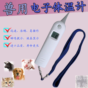 兽用电子体温计猪用宠物猫猪狗牛羊电子温度计测温仪器 高精度