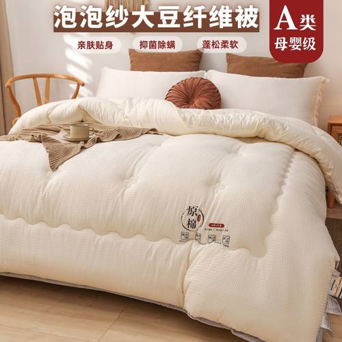 泡泡纱被芯加厚保暖原棉保暖宿舍