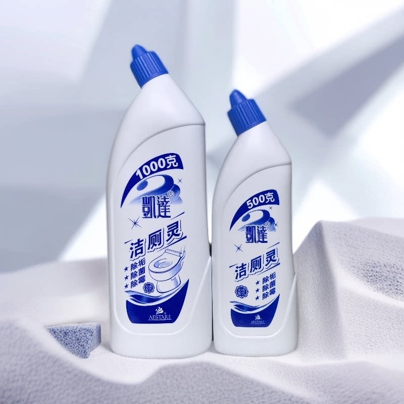 凯达洁厕灵500/1000g除垢除菌除霉卫生间马桶持久清洁去异味正品