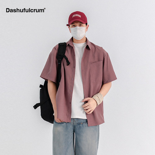 夏上新Dashufulcrum复古多色衬衫