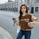 现货新款！学院风棒球服春款短外套150-C8180-P105-K158，女装短外套，浙宝007（原150)