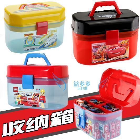汽车总动员小火车儿童玩具合金车模双层麦昆收纳箱盒子储物箱|msdalam kategori Toy/bayi/teka-teki/blok bangunan/model, pakej kanak-kanak/Backpack/beg, Trunk/kotak simpanan - dari Buy2taobao.com untuk memberikan perkhidmatan ejen Taobao profesional membeli